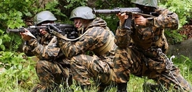 Příslušníci ruských speciálních jednotek (ilustrační foto).