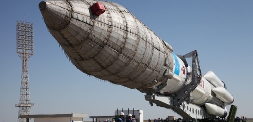 Ruská nosná raketa Proton.