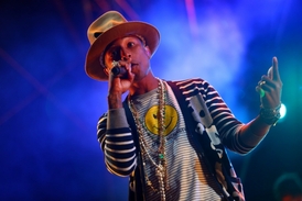 V pražské O2 areně vystoupí i hudebník, skladatel a producent Pharrell Williams (ilustrační foto).