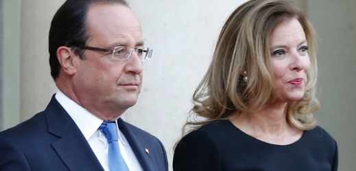 Hollande a Trierweilerová, když ještě oficiálně tvořili pár.