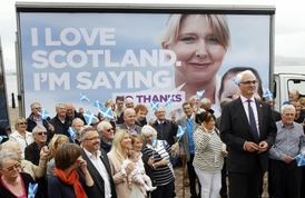 Proti nezávislosti Skotska se vyjádřilo 49 procent (ilustrační foto).