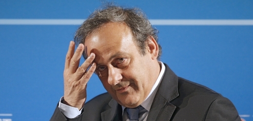 Předseda Evropské fotbalové unie Michel Platini.