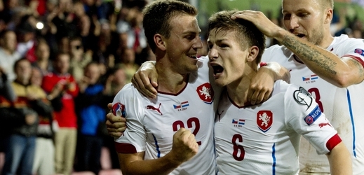 Čeští fotbalisté porazili Nizozemsko 2:1.