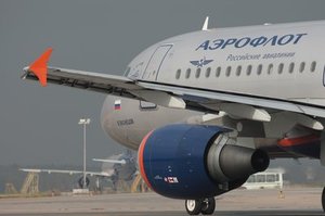 Letadlo Aeroflotu.