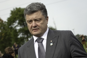 Prezident Porošenko.