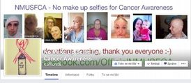 Facebookové stránky, kam přidávají stovky žen své "nahé" obličeje.