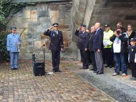 Každoročně si hasiči, církev i představitelé radnice Prahy 1 připomínají 11. září.