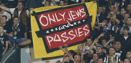 Fanoušci Partizanu.