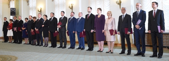 Nový polský kabinet.