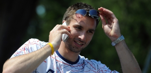 Nejlepší český badmintonista Petr Koukal.