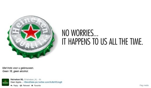 "Nám se to stává pořád." Korunka Heinekenu provokuje.