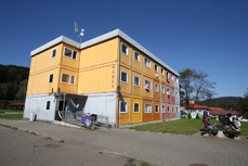 Stavba určená pro romskou komunitu ve Vsetíně.