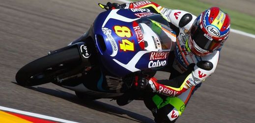 Jakub Kornfeil dojel pátý v motocyklové Velké ceně Aragonie ve třídě Moto3.