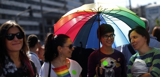 V centru Bělehradu se uskutečnil pochod homosexuálů.