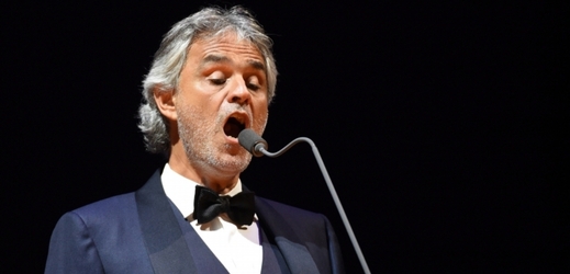 Andrea Bocelli vystoupí v Praze.