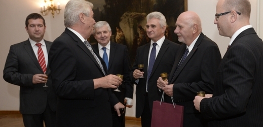 Miloš Zeman oslavil 70. narozeniny.