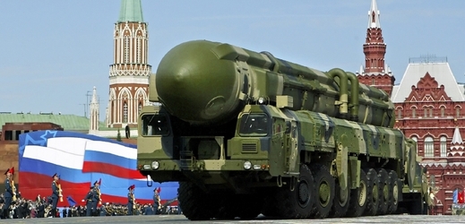 Ruská raketa Topol.