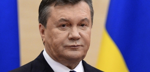 Svržený prezident Janukovyč.