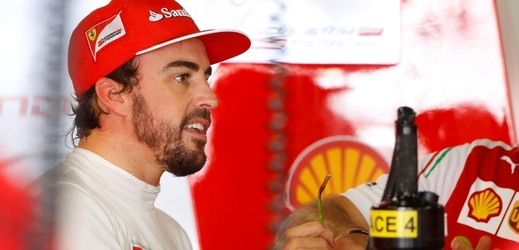 Španělský pilot Fernando Alonso.