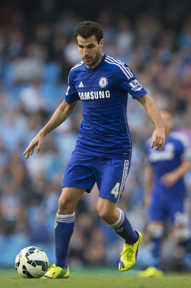 Cesc Fàbregas, záložník Chelsea.