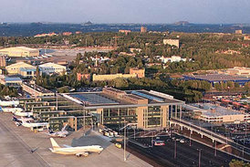 Doněcké letiště (snímek z roku 2012).