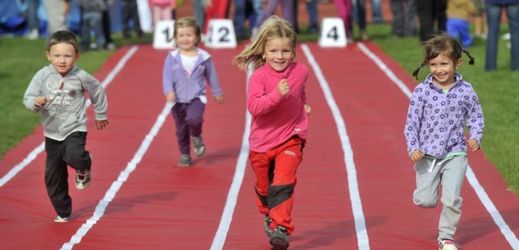 Nejčastěji doporučovaným sportem pro malé děti je atletika (ilustrační foto).