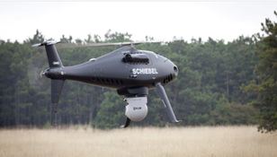 Dron rakouského výrobce Schiebel, který bude mít k dispozici OBSE.