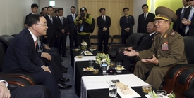 Kim Čong-un chyběl při víkendové návštěvě severokorejské delegace v Jižní Koreji.