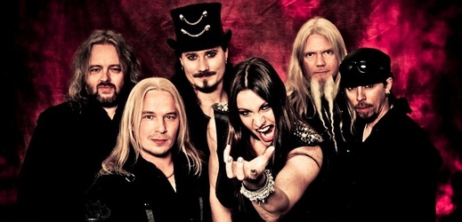Nightwish s novou zpěvačkou Floor Jansenovou.