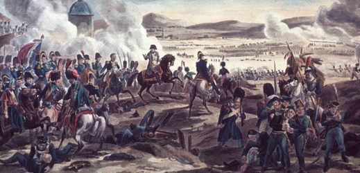 Napoleonské války (ilustrační olej).