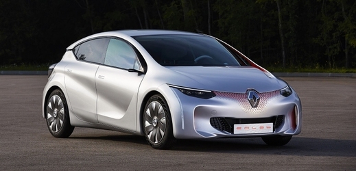 Futuristické tvary konceptu Renault Eolab.