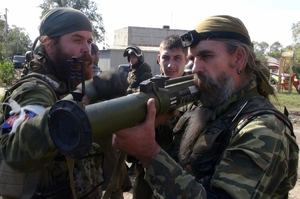 Čečenští veteráni bojují na východní Ukrajině (ilustrační foto).