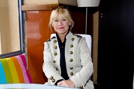 Herečka Dana Batulková kandidovala v pražských Kolodějích.