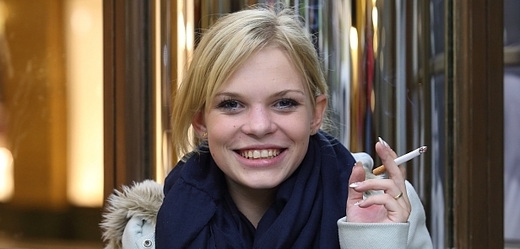 Alžběta Machová, účastnice soutěže Miss Kuřačka.