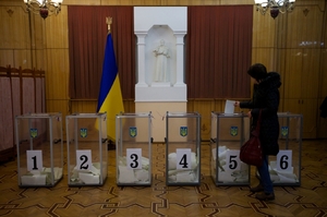 Ukrajinské parlamentní volby 2014.