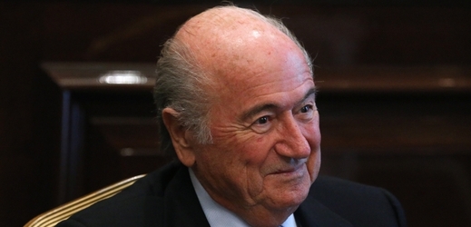 Předseda FIFA Sepp Blatter.