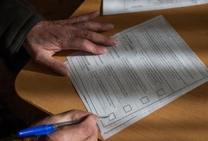 Volby v Doněcku.