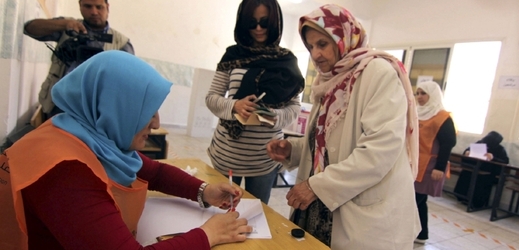 Volby v Tripolisu v červnu 2014.
