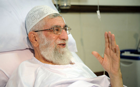 Íránský duchovní vůdce v září v nemocnici po operaci prostaty.