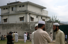 Někdejší bin Ládinovo sídlo v pákistánském Abbottábádu.