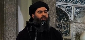Vůdce radikálů z Islámského státu abú Bakr Bagdádí.
