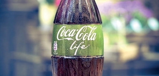 Coca-Cola Life obsahující stévii místo cukru.