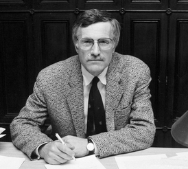 Václav Klaus na archivním snímku z roku 1989.