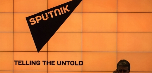 Logo nového ruského zpravodajství Sputnik.