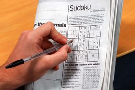 Díky rozšíření v novinách se ze sudoku stala velmi známá logická úloha.
