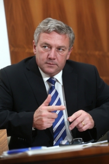Rezignující ministr dopravy Antonín Prachař (ANO).