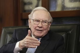 Miliardář Warren Buffett.