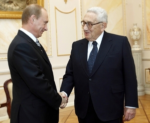 Kissinger a Putin roku 2007 v Moskvě.