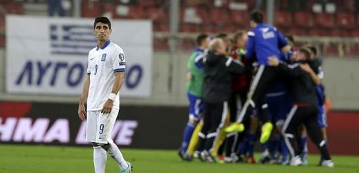 Fotbalisté Faerských ostrovů v zápase kvalifikace o postup na mistrovství Evropy senzačně zvítězili 1:0 v Řecku.