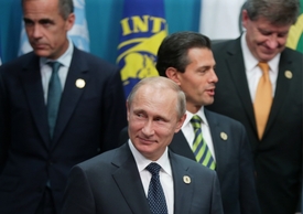 Prezident Vladimir Putin se také zúčastnil summitu G20.
